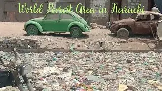 World's Poorest Area in Karachi Pakistan|People living Bad Conditions Part 1
