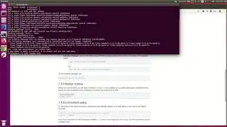 ROS kinetic installation procedure