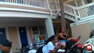 Evening ride during Black Bike Week 2022