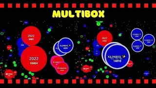 Probando MULTIBOX | AGAR.IO - TEAM MODE