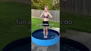 Fun activities to do in the pool