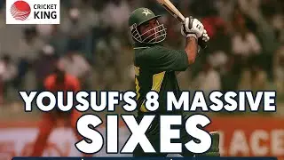 Mohammad Yousuf 8 Massive & Huge Sixes in Bulawayo | PAKISTAN TOUR OF ZIMBABWE 2002