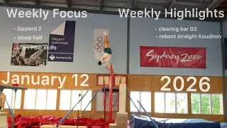 Training Week - January 12 | The Journey Continues 
