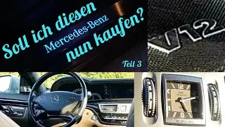 Als Chaffeur im seltensten V12 | ㉦ S600 W221 MoPf