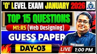 O Level M2 Web &ndash; Guess Paper Online Session 4