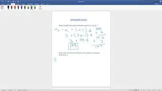 Arithmetic Series:Math Olympiad Preparation