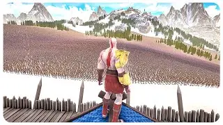 Kratos' Reinforcements vs 5 Million Sauron's Army - Ultimate Epic Battle Simulator 2 UEBS 2 (4K)