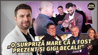 Adrian Mutu, EMOTIONAT de Super Gala Fanatik 2024! „Spuma fotbalului a fost prezenta!”