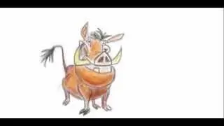 рисунок вк - пумба (pumba from cartoon 