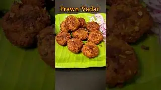 Prawn Vadai Recipe In Tamil|Kari Vadai|Prawn Kheema Vadai|Seafood Recipe|Eral Vadai|#shortsfeed