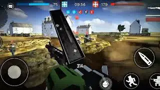 polyfield Gameplay: Ultra Graphics, 128 Bots, Very Hard Difficulty.