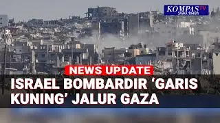 Israel Bombardir Jalur Gaza, Permukiman Warga Khan Younis Hancur