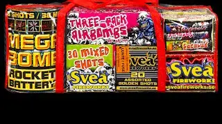 Unboxing mega bag Svea fireworks 2024