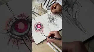 Which eye do you like more? #sketchings #drawing #art #artistdrawing #painting #sketch #artstyle