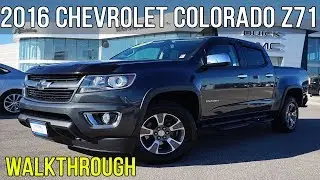 2016 Chevrolet Colorado Z71 Crew Cab | Cyber Grey Metallic (Walkthrough)
