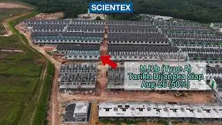 Tahap kerja pembinaan terbaru pada September 2025 di 𝑺𝒄𝒊𝒆𝒏𝒕𝒆𝒙 𝑱𝒂𝒔𝒊𝒏, 𝑴𝒆𝒍𝒂𝒌𝒂!