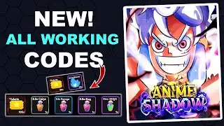 *NEW* ALL WORKING CODES FOR ANIME SHADOW - ROBLOX ANIME SHADOW CODES