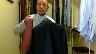 How to Tie a Tie and Review of a Classic Gucci Tie with Zegna Suit, Canali Shirt | Tie Tutorial