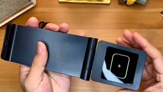 3 in 1 Wireless Charger Foldable for Samsung Unboxing | asmr.anson