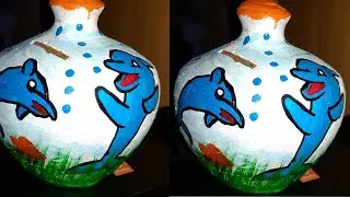 How to paint your piggybank|| Gullak ko kaise paint kare|| how to paint your Gullak