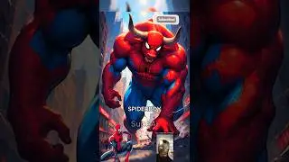👑 Superheroes But 🐂😱Giant BULL in the City 🔥Part1(Marvel & DC) #avengersbut #shorts #bull