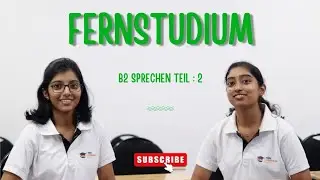 FERNSTUDIUM | B2 SPRECHEN TEIL : 2 | HEIM LANGUAGE ZONE
