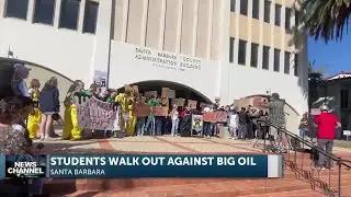 &ldquo;Make Polluters Pay!&rdquo; : Student Environmentalists Walk Out of Class