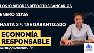 Los 10 mejores depósitos bancarios enero 2026