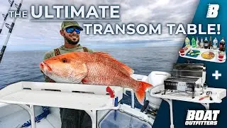 The ULTIMATE Transom Table! Every Boat NEEDS This! | Boat Outfitters