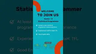 Statistical Programmer at Parexel