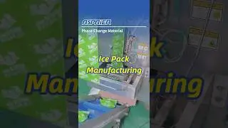 Ice Pack Manufacturing #phasechange #pcm #phasechangematerials #icepack #coldchain #factory #fyp