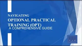 Optional Practical Training (OPT) Workshop        #USVisaApplication    #F1StudentVisa