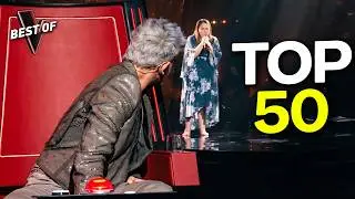 The ULTIMATE Voice Blind Auditions Collection | Top 50