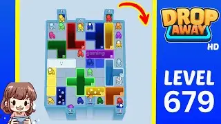 Drop Away Level 679 Solution Walkthrough