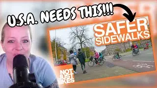 American Reacts to Dutch Solution for Safer Sidewalks