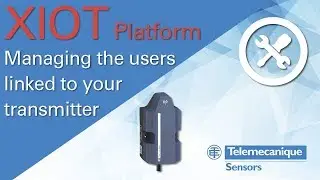 XIOT Platform - Managing users linked to a transmitter