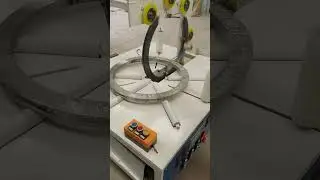 Horizontal Flange Ring Wrapping Machine | Efficient Film Packaging Solution