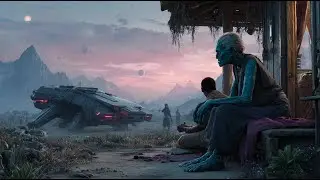 A Human Tavern Keeper Quietly Fed Old Alien Every Day—Until Black Vehicles Stopped Outside His Home