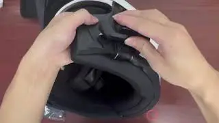 Installation process of A13 helmet Bluetooth intercom headset