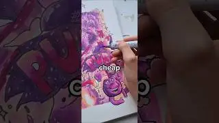 Can I Make an EPIC Artwork With JUST Cheap Art Supplies?!🤔👀