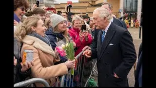 We MEET The King | King Charles - Milton Keynes City Status - Republic Protestors  | Camilla Covid