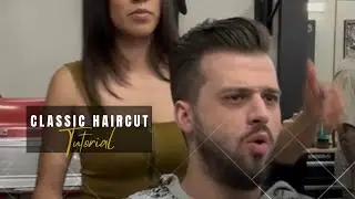 Beginner barber tutorial / How to do a basic haircut 