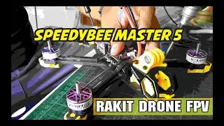 speedybee master 5 HD custom build // rakit drone fpv 5inc