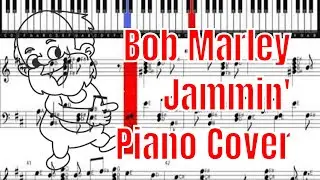 Bob Marley Jammin Piano Cover | Piano Sheet