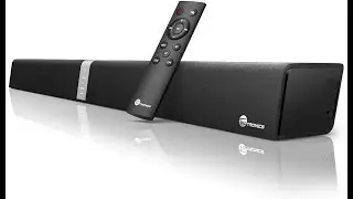 Soundbar, TaoTronics Sound Bar Wired and Wireless Bluetooth Audio