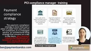 PCI Compliance Manager training overview