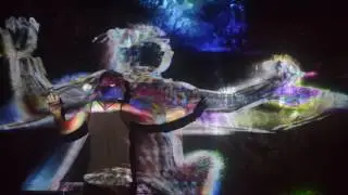 Because of the Lotus Kinetic Light Painting at Wild Woods 2016