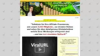 ViralUrl Einladung mit echtem Bonus Rabatt als Review zu WerbePortale Code #viralurlwp14