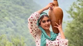 Prepare fresh animal butter from local yogurt