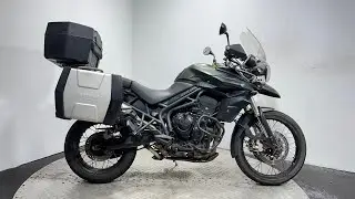 TRIUMPH TIGER XC 800 2013 33K WALK AROUND / RUNNING VIDEO